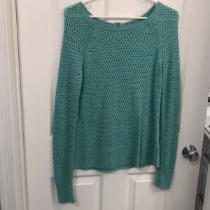 American Eagle light turquoise sweater